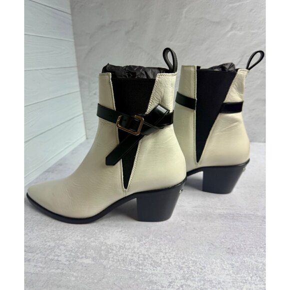 Zadig & Voltaire Boots Women's Size FR 41/US 10‎ White Tyler Cecilia Vintage - Picture 12 of 13